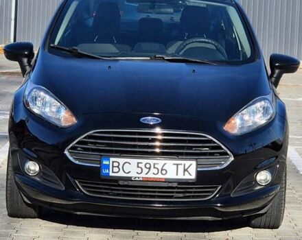 Черный Форд Фиеста, объемом двигателя 1.6 л и пробегом 175 тыс. км за 8950 $, фото 1 на Automoto.ua