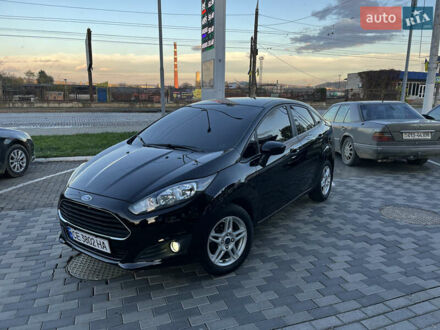 Черный Форд Фиеста, объемом двигателя 1.6 л и пробегом 195 тыс. км за 8299 $, фото 1 на Automoto.ua