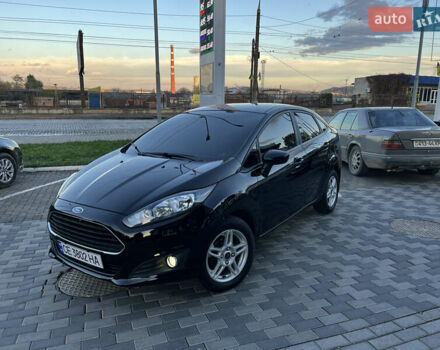 Черный Форд Фиеста, объемом двигателя 1.6 л и пробегом 195 тыс. км за 8299 $, фото 1 на Automoto.ua