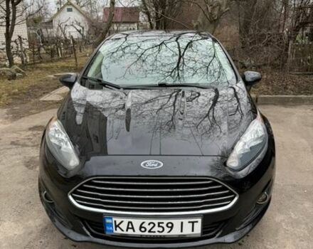 Черный Форд Фиеста, объемом двигателя 1.6 л и пробегом 90 тыс. км за 9300 $, фото 1 на Automoto.ua