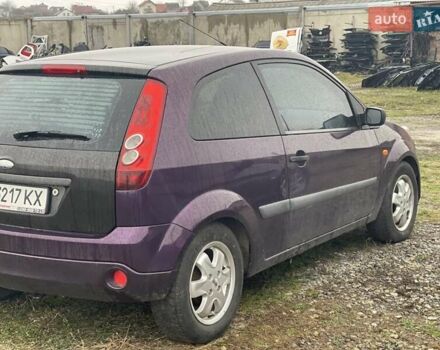 Фиолетовый Форд Фиеста, объемом двигателя 1.4 л и пробегом 250 тыс. км за 2100 $, фото 13 на Automoto.ua