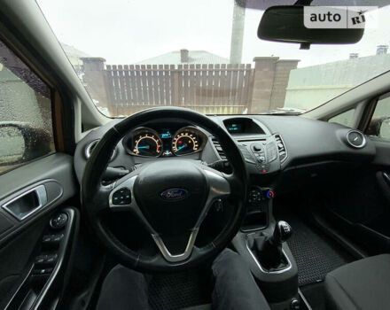 Коричневый Форд Фиеста, объемом двигателя 1 л и пробегом 109 тыс. км за 6400 $, фото 12 на Automoto.ua
