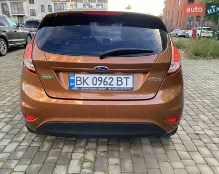 Коричневый Форд Фиеста, объемом двигателя 1 л и пробегом 44 тыс. км за 8350 $, фото 4 на Automoto.ua