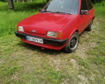 Красный Форд Фиеста, объемом двигателя 1.1 л и пробегом 84 тыс. км за 699 $, фото 1 на Automoto.ua