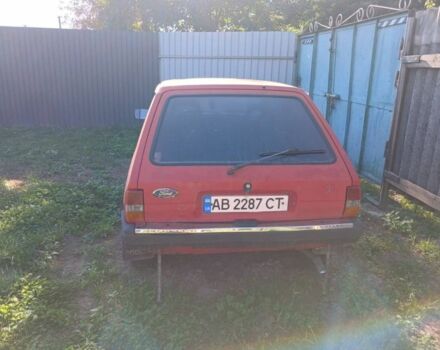 Червоний Форд Фієста, об'ємом двигуна 1.1 л та пробігом 450 тис. км за 529 $, фото 6 на Automoto.ua