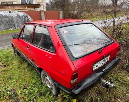 Красный Форд Фиеста, объемом двигателя 1.3 л и пробегом 300 тыс. км за 663 $, фото 6 на Automoto.ua