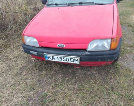 Красный Форд Фиеста, объемом двигателя 1.2 л и пробегом 3 тыс. км за 1000 $, фото 1 на Automoto.ua