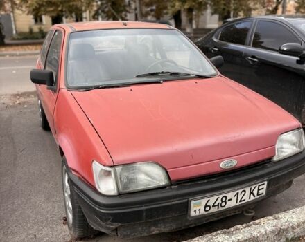 Червоний Форд Фієста, об'ємом двигуна 1.1 л та пробігом 400 тис. км за 240 $, фото 2 на Automoto.ua