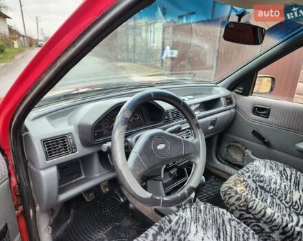 Красный Форд Фиеста, объемом двигателя 1.1 л и пробегом 358 тыс. км за 650 $, фото 8 на Automoto.ua