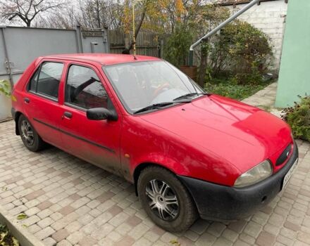 Красный Форд Фиеста, объемом двигателя 1.3 л и пробегом 200 тыс. км за 2200 $, фото 7 на Automoto.ua