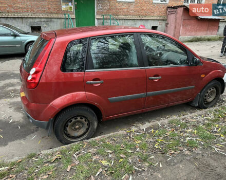 Червоний Форд Фієста, об'ємом двигуна 1.25 л та пробігом 230 тис. км за 3100 $, фото 7 на Automoto.ua