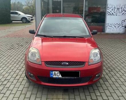 Красный Форд Фиеста, объемом двигателя 1.4 л и пробегом 230 тыс. км за 3999 $, фото 13 на Automoto.ua