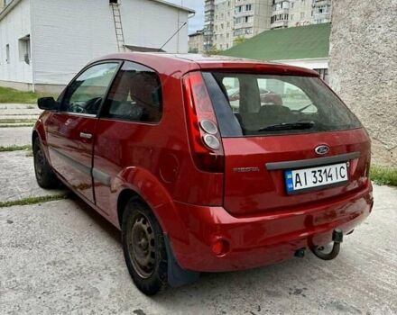 Красный Форд Фиеста, объемом двигателя 1.4 л и пробегом 280 тыс. км за 3700 $, фото 1 на Automoto.ua