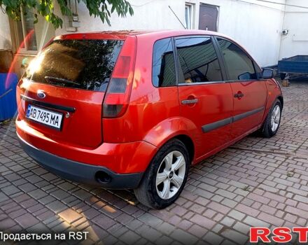 Форд Фиеста 2006 в Тульчине на Automoto.ua Красный Форд Фиеста, объемом двигателя 1.3 л и пробегом 230 тыс. км за 3200 $, фото 7 на Automoto.ua