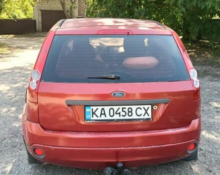 Красный Форд Фиеста, объемом двигателя 1.24 л и пробегом 238 тыс. км за 2700 $, фото 1 на Automoto.ua