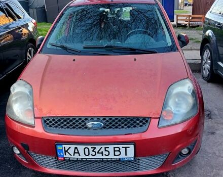 Красный Форд Фиеста, объемом двигателя 1.4 л и пробегом 168 тыс. км за 4800 $, фото 8 на Automoto.ua