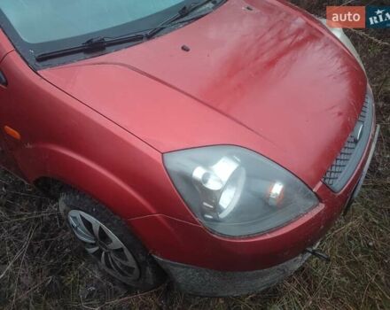 Красный Форд Фиеста, объемом двигателя 1.4 л и пробегом 175 тыс. км за 1750 $, фото 18 на Automoto.ua