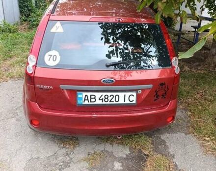 Красный Форд Фиеста, объемом двигателя 1.4 л и пробегом 151 тыс. км за 3900 $, фото 8 на Automoto.ua