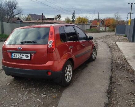 Красный Форд Фиеста, объемом двигателя 1.39 л и пробегом 199 тыс. км за 4000 $, фото 4 на Automoto.ua