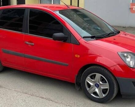 Красный Форд Фиеста, объемом двигателя 1.2 л и пробегом 207 тыс. км за 3800 $, фото 1 на Automoto.ua
