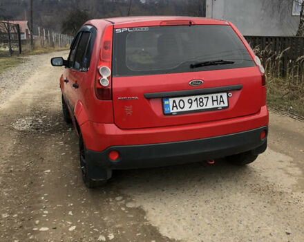 Красный Форд Фиеста, объемом двигателя 1.24 л и пробегом 116 тыс. км за 2950 $, фото 7 на Automoto.ua