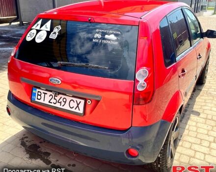 Червоний Форд Фієста, об'ємом двигуна 1.4 л та пробігом 240 тис. км за 4000 $, фото 2 на Automoto.ua