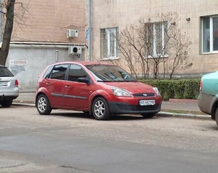 Красный Форд Фиеста, объемом двигателя 1.39 л и пробегом 199 тыс. км за 4000 $, фото 3 на Automoto.ua