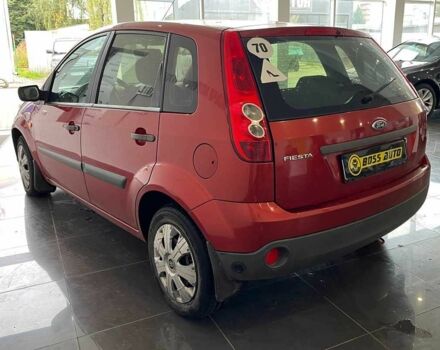Красный Форд Фиеста, объемом двигателя 1.2 л и пробегом 164 тыс. км за 4150 $, фото 4 на Automoto.ua