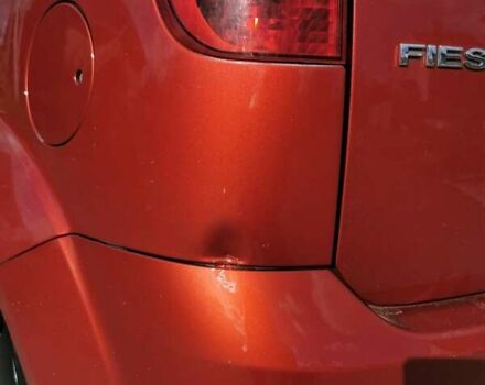 Красный Форд Фиеста, объемом двигателя 1.4 л и пробегом 84 тыс. км за 6000 $, фото 5 на Automoto.ua