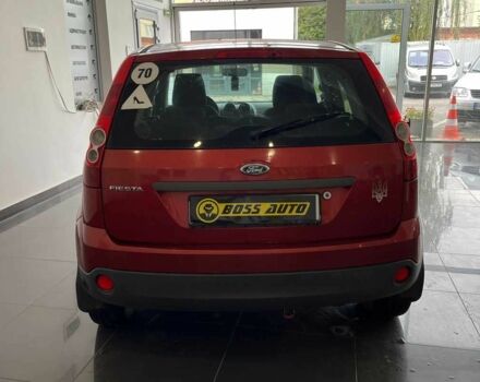 Красный Форд Фиеста, объемом двигателя 1.2 л и пробегом 164 тыс. км за 4150 $, фото 5 на Automoto.ua