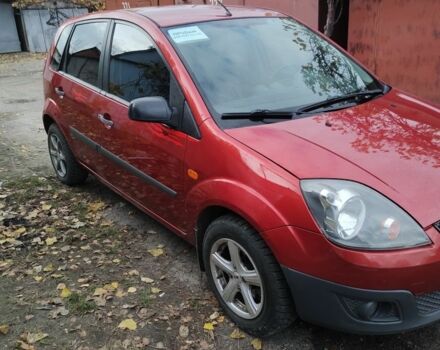 Форд Фиеста 2008 в Броварах на Automoto.ua Красный Форд Фиеста, объемом двигателя 1.4 л и пробегом 134 тыс. км за 4300 $, фото 4 на Automoto.ua