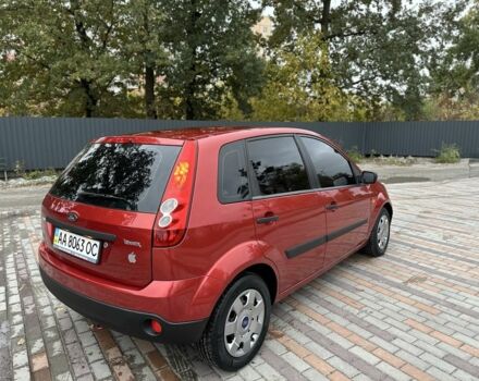 Красный Форд Фиеста, объемом двигателя 1.3 л и пробегом 169 тыс. км за 4000 $, фото 8 на Automoto.ua