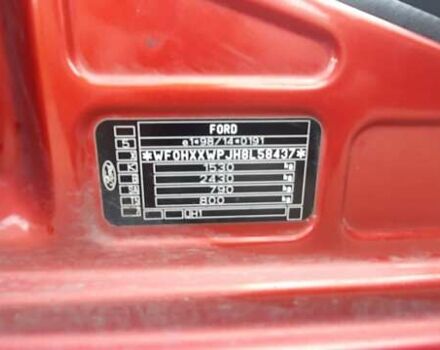 Червоний Форд Фієста, об'ємом двигуна 1.4 л та пробігом 149 тис. км за 3200 $, фото 2 на Automoto.ua