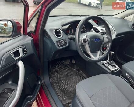 Красный Форд Фиеста, объемом двигателя 1.4 л и пробегом 168 тыс. км за 6700 $, фото 14 на Automoto.ua