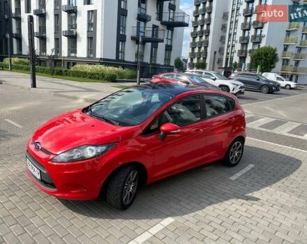 Красный Форд Фиеста, объемом двигателя 1.4 л и пробегом 132 тыс. км за 6830 $, фото 9 на Automoto.ua