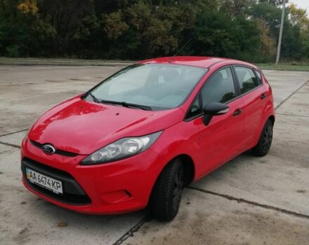 Красный Форд Фиеста, объемом двигателя 1.2 л и пробегом 220 тыс. км за 5150 $, фото 1 на Automoto.ua