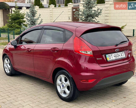 Красный Форд Фиеста, объемом двигателя 1.4 л и пробегом 65 тыс. км за 8300 $, фото 20 на Automoto.ua