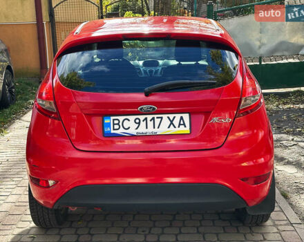 Форд Фиеста 2011 в Львове на Automoto.ua Красный Форд Фиеста, объемом двигателя 1.39 л и пробегом 118 тыс. км за 6800 $, фото 6 на Automoto.ua