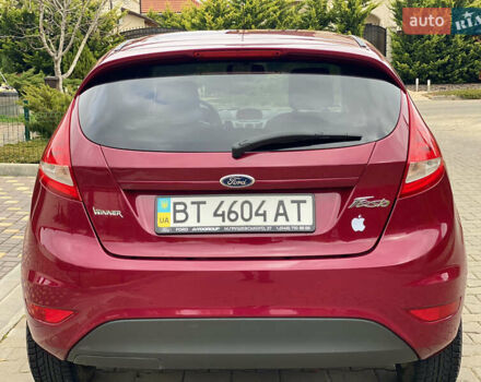 Красный Форд Фиеста, объемом двигателя 1.4 л и пробегом 65 тыс. км за 8300 $, фото 19 на Automoto.ua