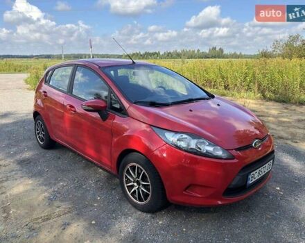 Красный Форд Фиеста, объемом двигателя 1.24 л и пробегом 91 тыс. км за 5600 $, фото 23 на Automoto.ua