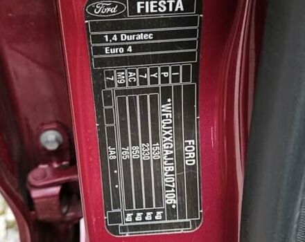 Червоний Форд Фієста, об'ємом двигуна 1.4 л та пробігом 156 тис. км за 7000 $, фото 12 на Automoto.ua