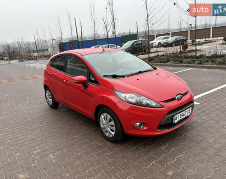 Красный Форд Фиеста, объемом двигателя 1.39 л и пробегом 103 тыс. км за 7500 $, фото 1 на Automoto.ua