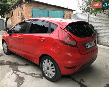 Красный Форд Фиеста, объемом двигателя 1.24 л и пробегом 205 тыс. км за 4500 $, фото 3 на Automoto.ua