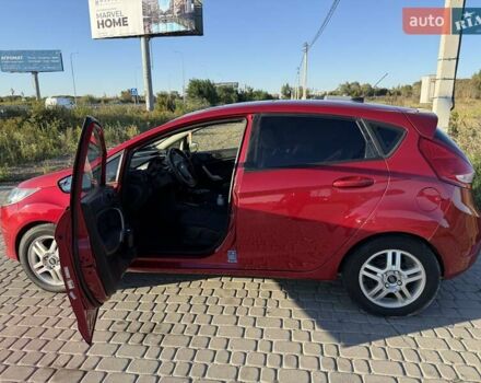 Красный Форд Фиеста, объемом двигателя 1.6 л и пробегом 120 тыс. км за 6800 $, фото 2 на Automoto.ua