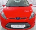Красный Форд Фиеста, объемом двигателя 1.2 л и пробегом 129 тыс. км за 5500 $, фото 1 на Automoto.ua