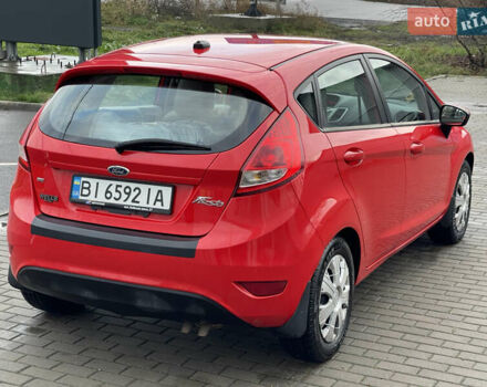 Красный Форд Фиеста, объемом двигателя 1.6 л и пробегом 237 тыс. км за 6500 $, фото 12 на Automoto.ua
