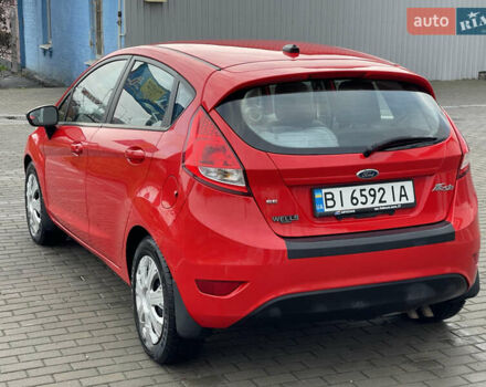 Красный Форд Фиеста, объемом двигателя 1.6 л и пробегом 237 тыс. км за 6500 $, фото 14 на Automoto.ua