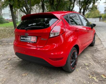 Червоний Форд Фієста, об'ємом двигуна 1 л та пробігом 68 тис. км за 7190 $, фото 8 на Automoto.ua