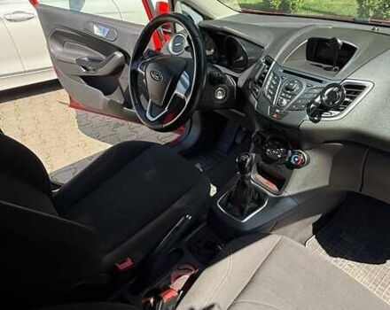 Красный Форд Фиеста, объемом двигателя 1.24 л и пробегом 126 тыс. км за 7000 $, фото 3 на Automoto.ua