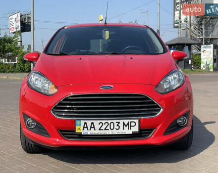 Красный Форд Фиеста, объемом двигателя 1 л и пробегом 63 тыс. км за 8500 $, фото 1 на Automoto.ua